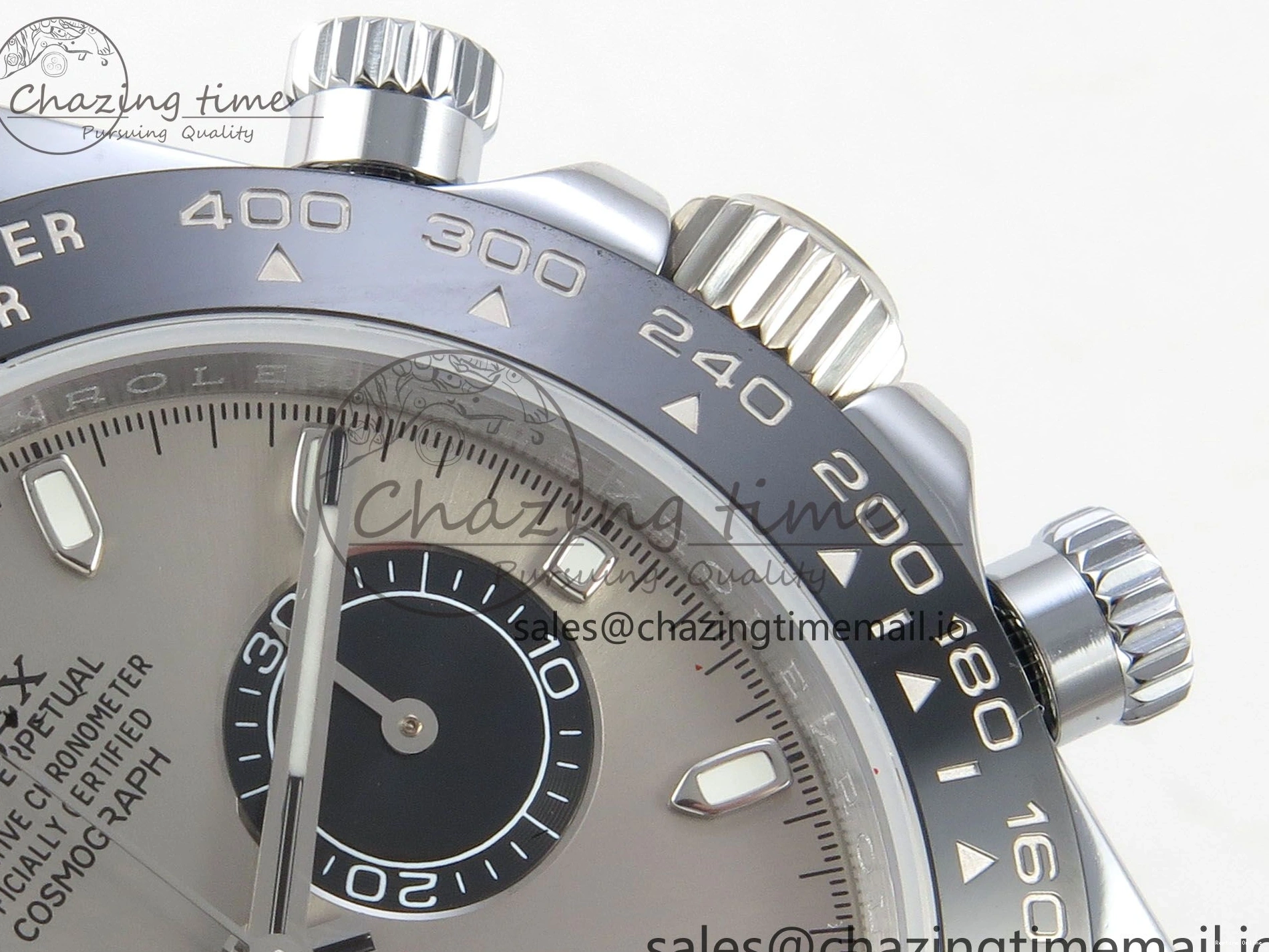 0405 Daytona 116519 QF 1:1 Best Edition Grey Black Dial on Oysterflex Strap SH4130 V11（Gain Weight） EasyMatch 172